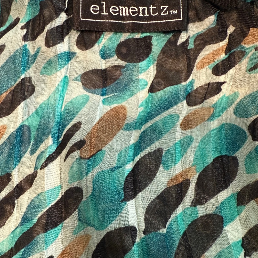 Elementz Multicolor‎ Ruffled Blouse - Picture 5 of 5